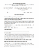 Signed land lease contract